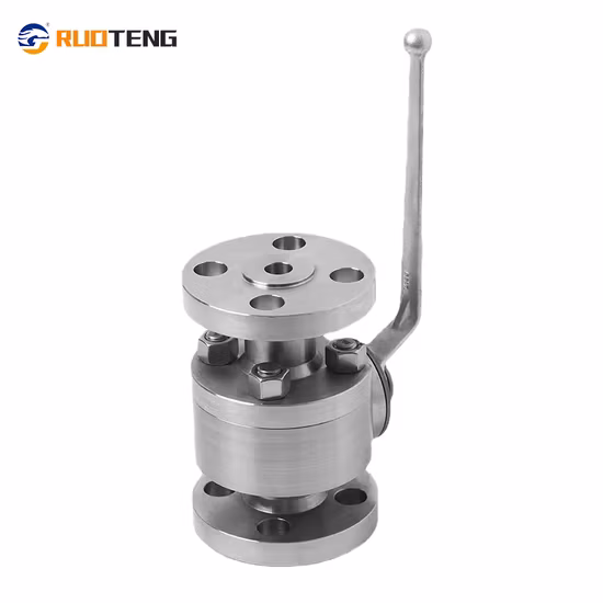 API 6D High Pressure 900lb Flange Type Forged Stainless Steel Full Port Floating Ball Valve