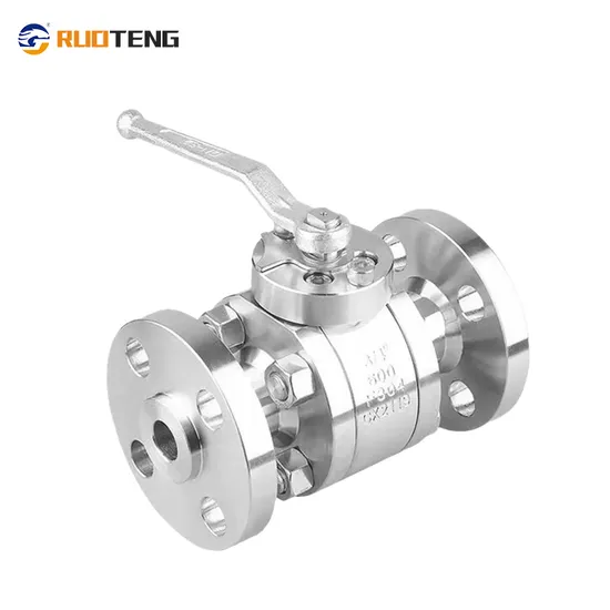 API 6D High Pressure 900lb Flange Type Forged Stainless Steel Full Port Floating Ball Valve