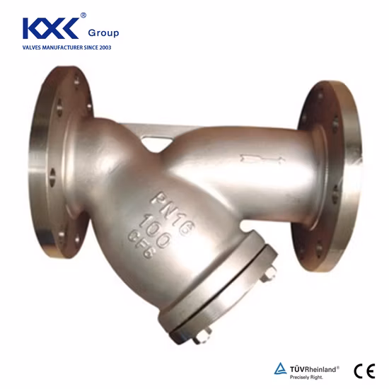 DIN Awwa Cast Iron Flanged Y Strainer Y-Type Basket Strainer Filter Water Strainer
